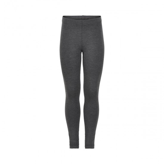 Dark Grey Melange 116 - Pantaloni colanti din bambus  - Minymo