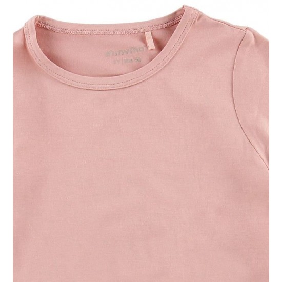 Misty Rose 128 - Tricou fin din vascoza de bambus  - Minymo