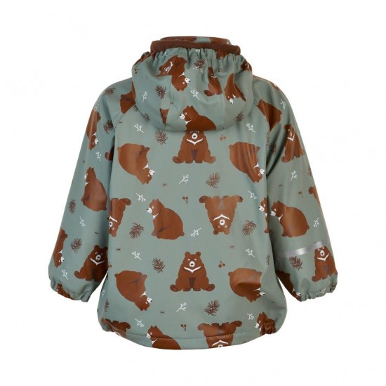 Bear Cub 120 - Set jacheta+pantaloni impermeabil cu fleece, pentru vreme rece, ploaie si vant - CeLaVi