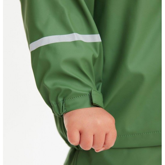 Jungle Green 110 - Set jacheta+pantaloni ploaie si windstopper - CeLaVi 