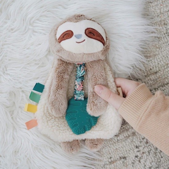 Lovey Peyton the Sloth - Plus senzorial pentru dentitie - Itzy Ritzy 