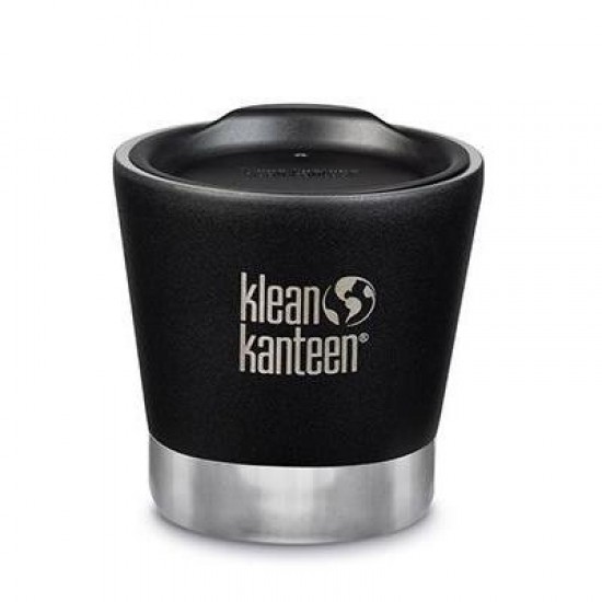 Shale Black - Cana termos din otel inoxidabil 237 ml cu capac ceai/cafea - Klean Kanteen