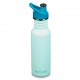 Classic Narrow Blue Tint - Recipient din otel inoxidabil 532 ml cu capac sport - Klean Kanteen