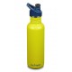 Classic Narrow Green Apple - Recipient din otel inoxidabil 800 ml cu capac sport - Klean Kanteen