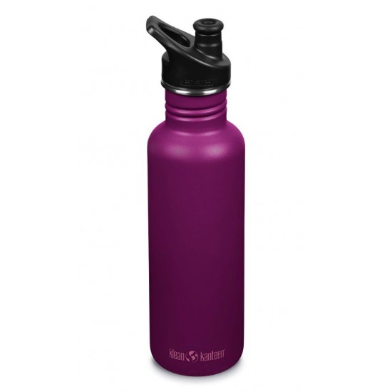 Classic Narrow Purple Potion - Recipient din otel inoxidabil 800 ml cu capac sport - Klean Kanteen