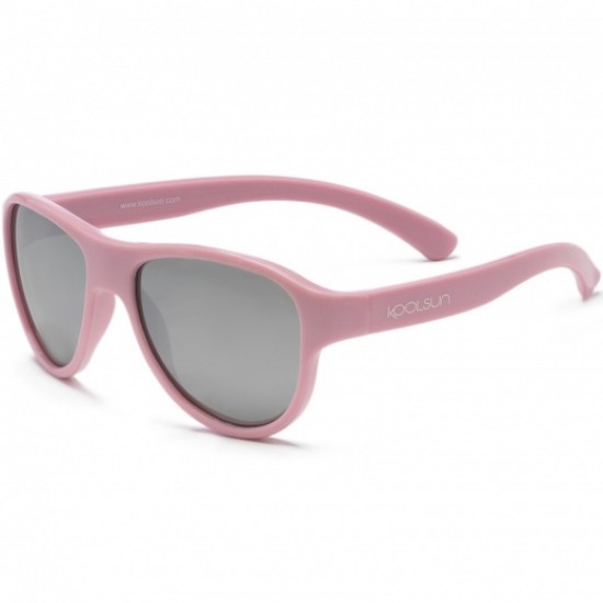 Air 1/5 ani - Blush Pink Ochelari de soare pentru copii -  Koolsun 