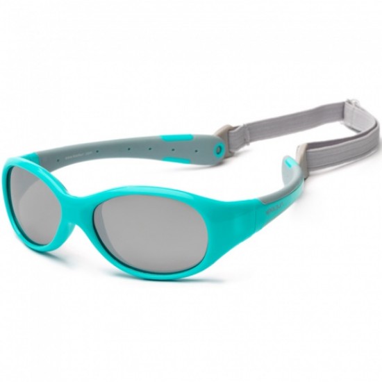 Flex 3/6 ani - Aqua Grey - Ochelari de soare pentru copii 