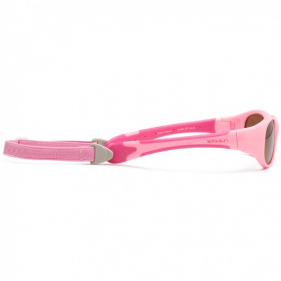 Flex 3/6 ani - Pink Sorbet - Ochelari de soare pentru copii -  Koolsun