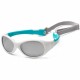 Flex 3/6 ani - White Aqua - Ochelari de soare pentru copii -  Koolsun