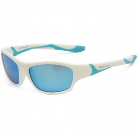 Sport 3/8 ani - White Ice Blue - Ochelari de soare pentru copii -  Koolsun