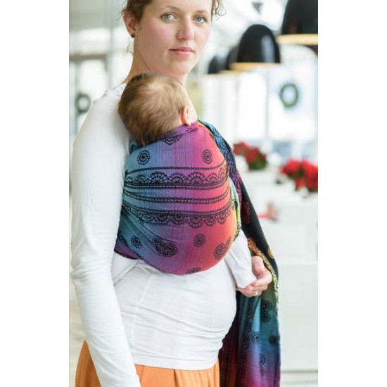 Sling cu inele - Jacquard Limited Edition - Lenny Lamb - Rainbow Lace Dark