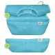 Set 3 bavetele Easy Wear Snap'n Go - Green Sprouts - Bee