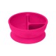 Bol de invatare compartimentat - Learning Bowl Divided - Green Sprouts - Pink