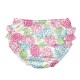 White Zinnia 18 luni - Slip fete SPF 50+ pentru inot (cu volanase) Green Sprouts by iPlay